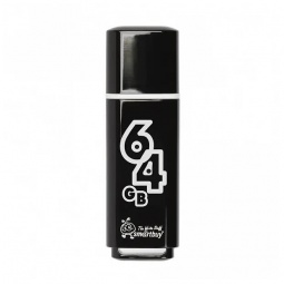 USB Flash Smart Buy 64Gb Glossy series black